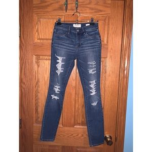 PacSun Super Stretch Ripped Jeggings